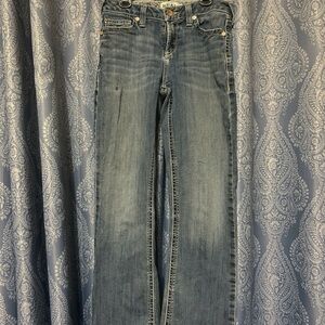 Ariat Girls Jeans Size 16 | Bootcut | Western Denim | Small Flaw